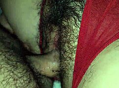 Latina amateur explores college fantasies quietly