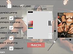 Dominate this 3D bondage!