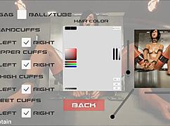 Dominate this 3D bondage!