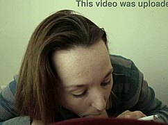 smoking a cigarette while sucking dick?