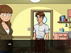 Beth transformed into sexbot in parody game!