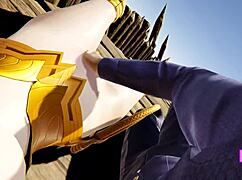 wonder woman gives her body to clark kent