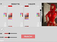 Dominate this 3D bondage!