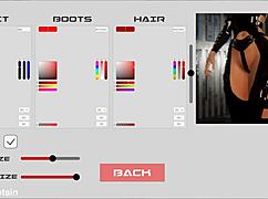 Dominate this 3D bondage!