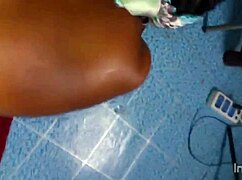 Thick Ass Ebony Cums In Deep Missionary