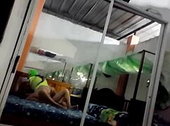 Stepmother's juicy pussy gapes in home romp with stepson