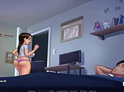 summertimesaga family values episode 3 scene 42 with teen characters