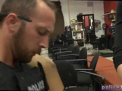 police apprehend robbery suspect with gay blowjob mouth xxx