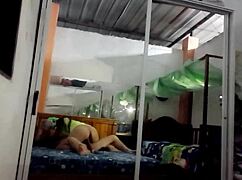 Stepmother's juicy pussy gapes in home romp with stepson