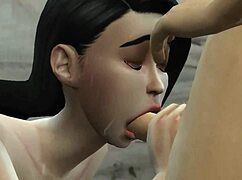 Hermanastro Espía A Su Hermanastra Embarazada En La Ducha - Hermanastros Cachondos Tienen Sexo En La Ducha