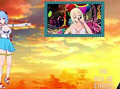 Tanjiro and Nezuko getting horny in Kimetsu no Yaiba hentai with blowjobs, handjobs, and cumshots. 😏