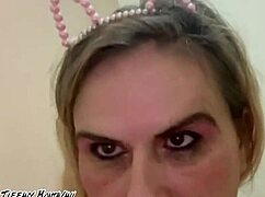 Little Uncle Fucks Blonde's Tight Pussy In Femdom Cuckold Anal Scene