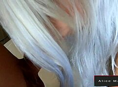 Anal Creampie Flows from Blonde Beauty's Hole