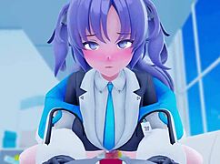 yuuka and the teacher