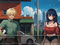 In Blurring the Walls, my girlfriend exposes her perfect ass on the street.