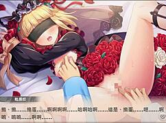 神姬 薔薇輪舞曲 毗濕奴 1 - anime hentai with fingering, orgasm, small 18+ tits, masturbation, tits