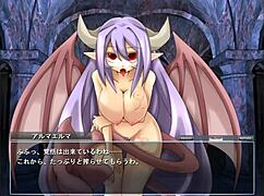 big tits monster game anime hentai with alma elma in action