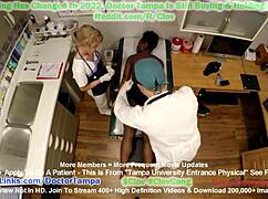 rina arem faces humiliating gyno exam by doctor tampa