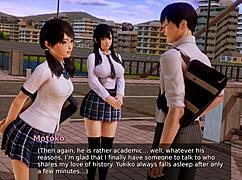 In this hentai academy, the emotions run high as students explore their deepest desires and passions