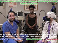 rina arem faces humiliating gyno exam by doctor tampa