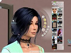 creating an indian-looking teen girl sim in hentai style part two