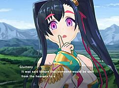 Magicami Koihime Muso Collab Featuring 3some Cowgirl Riding