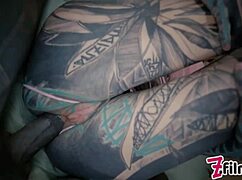 alternative couple rough pov anal fuck with choking