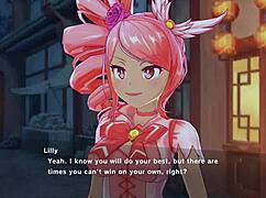 Magicami Koihime Muso Collab Featuring 3some Cowgirl Riding