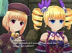 Magicami Koihime Muso Collab Featuring 3some Cowgirl Riding