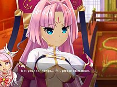 Magicami Koihime Muso Collab Featuring 3some Cowgirl Riding