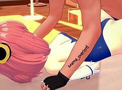 i saw anya come back wet from the pool, she's hot and wants a big dick, adult vershun