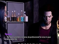 Stripper slut gives blowjob in tales from the deep eve 7 cartoon milf cum striptease