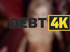 Blonde Skinny Girl with Small Tits Performs Janitorial Duty on Monster Black Cock!