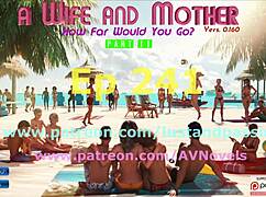 A Wife and Stepmother in Game Anime Hentai