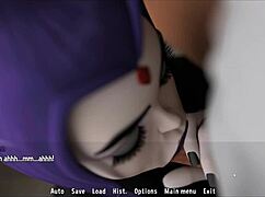 Sanji's toon fantasy with Raven swallowing his cum 😏