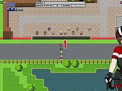 i watch the girl lifting her shirt during class in this flash cycling ride part three