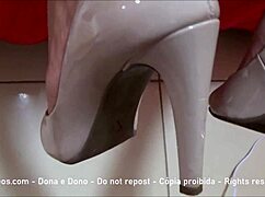 Rabuda brasileira casada leva pau no cuzinho