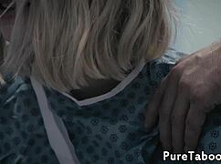 Tattooed teen babe gets filled with jizz in fantasy