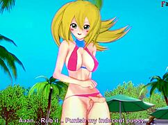dark magician girl getting fucked hard in bikini-free pov fantasy