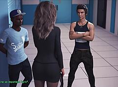 A Wife and Stepmother in Game Anime Hentai