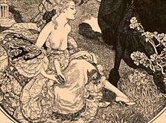 Check Out These Retro Vintage Erotic Antique Cartoon Drawings Featuring Hairy Anime Hentai!