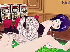 hey, wanna see mitsuki bakugo with kyoka jiro in bunny girl hentai sex?