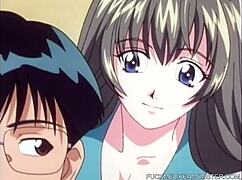 Japanese Teen in BDSM Anime Rides Cock with Big Tits!