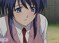 I fucked my boss for the first time at work in anime hentai