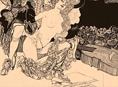 Check Out These Retro Vintage Erotic Antique Cartoon Drawings Featuring Hairy Anime Hentai!