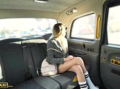Fake Taxi Picks Up Spanish Babe Macarena Lewis for Big Tits POV Blowjob and Rough Ride