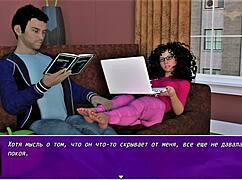 Angelica Origins Remake Part 7 Bathroom Cum Gameplay