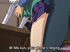 I fucked my boss for the first time at work in anime hentai