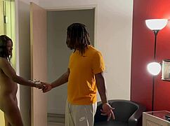 stepsister invites stepbrother for a steamy shower when everybody is away