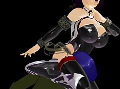 Detailed scenes from Girl B Hero Part 1 Shisen 1